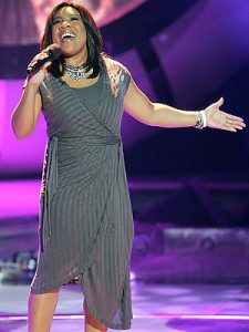 Melinda Doolittle's cover of "Home" gave Diana Ross goose bumps and made Paula Abdul weep. (Photo property of 19 Entertainment, FremantleMedia North America & FOX)