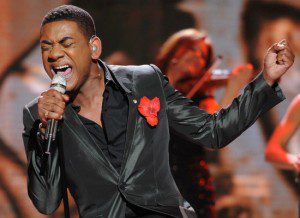 Joshua Ledet blew everyone away with his cover of James Brown's "It's A Man's World." (Photo property of 19 Entertainment, FremantleMedia North America & FOX)