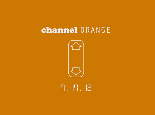 Frank Ocean Channel Orange cover