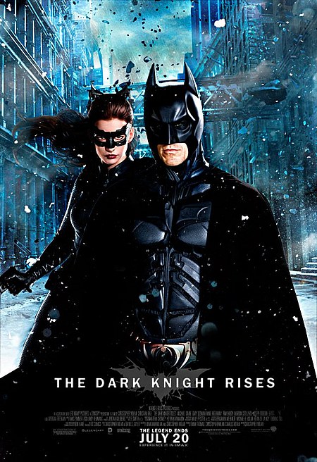 The Dark Knight rises Batman and Catwoman