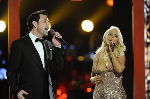 Chris Mann and Christina Aguilera The Prayer