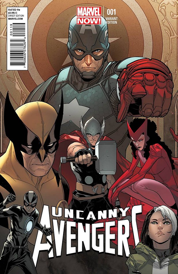 Uncanny Avengers #1 variant cover Sara Pichelli