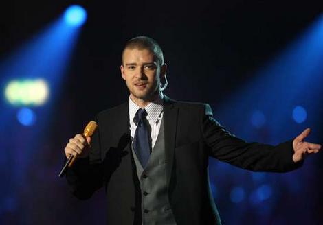 Justin Timberlake performs