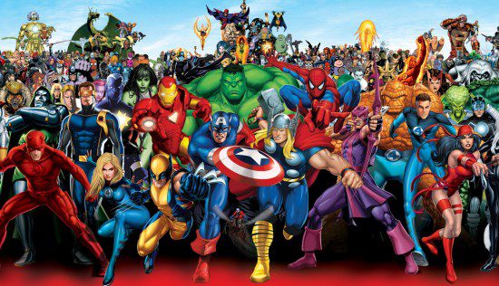Marvel Comics Group shot