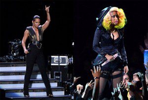Alicia Keys and Nicki Minaj delivered an incredible performance at last year's VMAs. (Photo property of MTV)