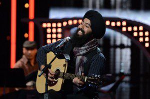 Despite forgetting the lyrics during Group Round, Gupreeet Singh Sarin delivered an impeccable cover of a Ray Charles classic. (Photo by FOX's Michael Becker.)