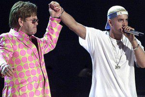 Elton John and Eminem Grammy 2001