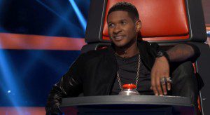 Usher used his final steal of the season on a member of Team Shakira. (Photo courtesy of NBC, One Three Media & Warner Horizon Television) 