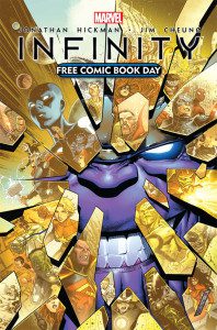 Infinity Marvel Comics Free Comic Book Day cover