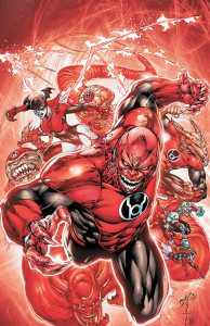 Atrocitus and the Red Lantern Corps have gone from major Green Lantern enemies to questionable allies. (Artwork property of DC Comics)