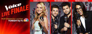 Danielle Bradbery, the Swon Brothers and Michelle Chamuel delivered on the fourth season finale of "The Voice." (Photo by NBC) 