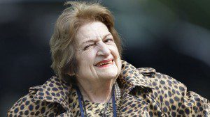 Celebrated White House Correspondent Helen Thomas covered 10 presidencies during her tenure in the White House Press Room. (Photo by the Associated Press) 