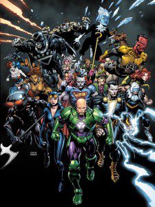The villains took over the DC Universe in the premiere issue of "Forever Evil."  (Cover by David Finch & Richard Friend; Property of DC Comics)