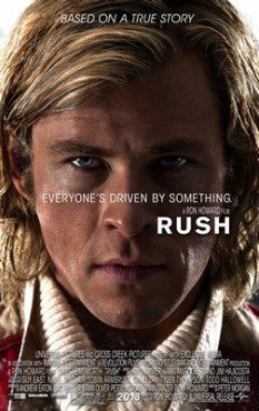 Rush movie poster Chris Hemsworth