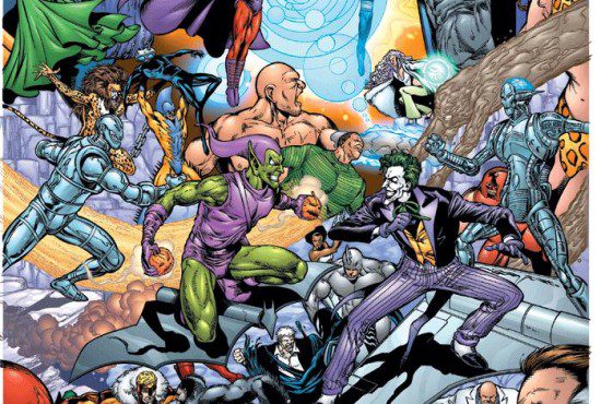 DC and Marvel villains Halloween