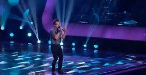 Team Adam's Will Champlin's impressive vocals might help him out during the Battle Rounds (Photo property of NBC)