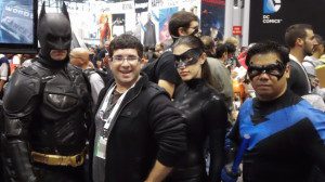 I met several key members of the Batman family at the New York Comic Con! The NYCC had the best cosplayers I have ever seen. (Photo property of Jacob Elyachar)