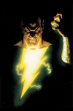 Black Adam is definitely one character that you do not want to meet inside a haunted house. (Artwork property of DC Comics)