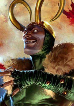 The God of Mischief and Evil's vile schemes puts him at number three in my countdown (Artwork property of Marvel Comics)