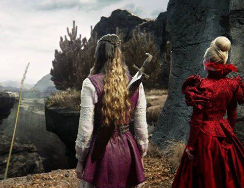 Alice and the Red Queen Once Upon A Time in Wonderland
