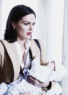 Regina and Baby Henry Once Upon A Time