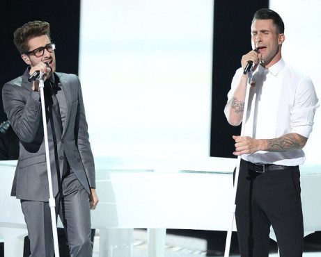 Will Champlin and Adam Levine Tiny Dancer The Voice
