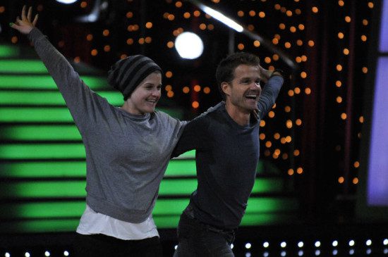 Louis van Amstel and Kelly Osbourne Dancing with the Stars