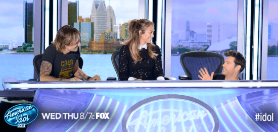 The judges traveled to Motor City to look for the next superstar! (Photo courtesy of FremantleMedia North America, 19 Entertainment and FOX)