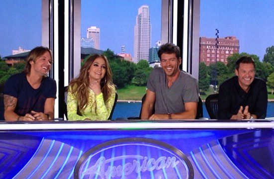 The American Idol 2014 crew