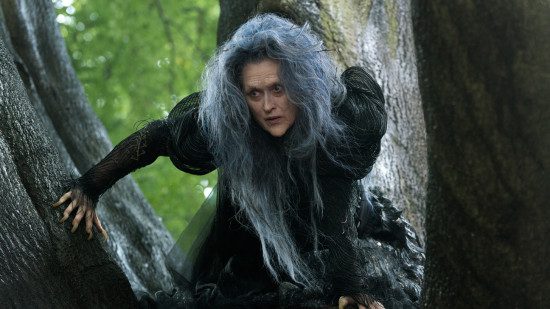 Meryl Streep's Witch will menace the citizens of the Woods this Christmas in "Into the Woods." (Photo property of Disney Enterprises)
