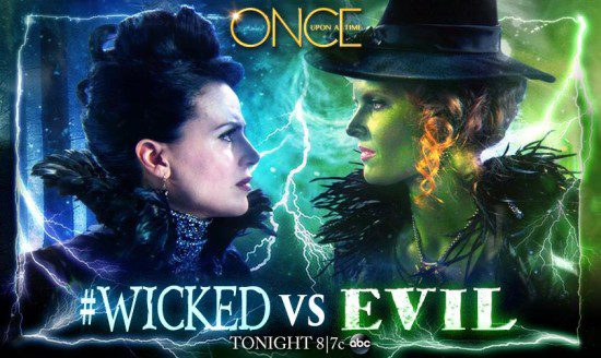 Evil and Wicked meet face-to-face for the first time on "Once Upon A Time." (Photo property of ABC)