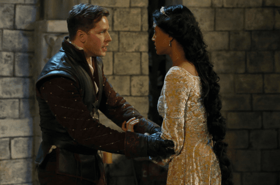 Charming assisted Rapunzel with facing her fears on the latest edition of "Once Upon A Time." (Photo property of ABC)