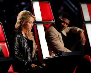 Shakira and Usher