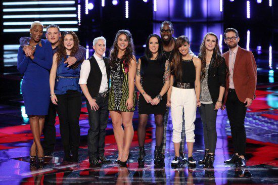 "The Voice: Season Six" Top 10 tackled the second week of Live Rounds. (Photo property of NBC)