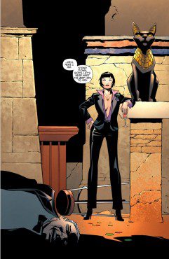 Selina Kyle transformed herself from cat burglar to Queenpin of Crime as a result of "Batman: Eternal" (Artwork property of DC Comics)