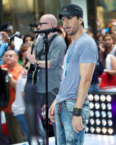 Enrique Iglesias performs on AGT