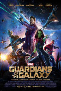 Marvel's Guardians of the Galaxy movie poster