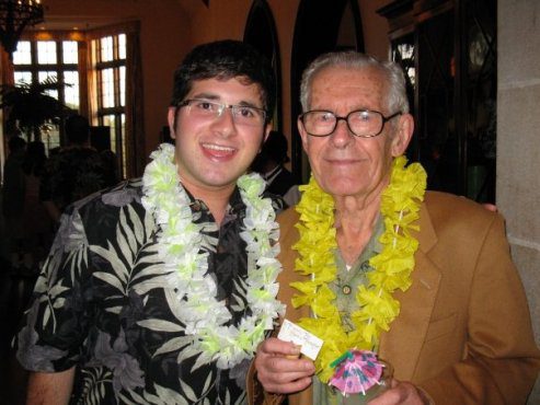My beloved grandfather, Ralph Matzdorff, passed away on my birthday! I will always love and miss him. (Photo property of Jacob Elyachar)