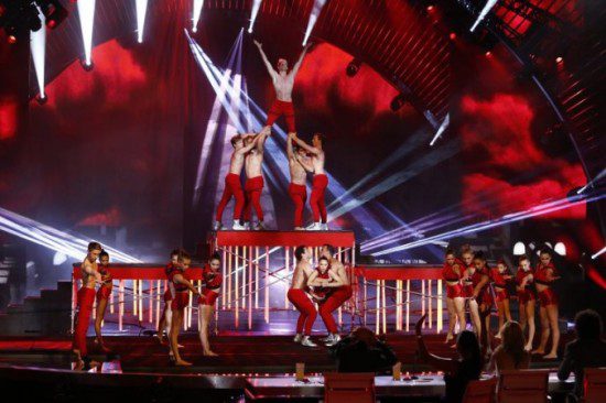 AcroArmy's choreography and high-flying stunts kept the "AGT" audience on their seats throughout the entire season. (Photo property of NBC) 