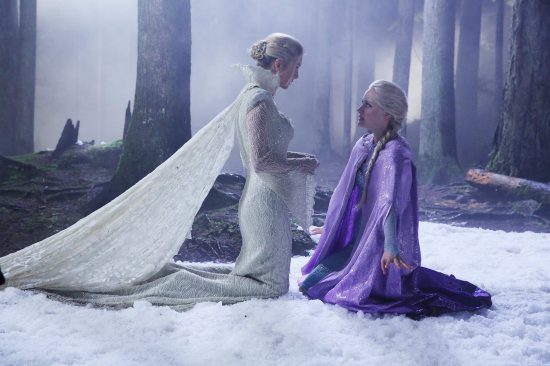 The Snow Queen began to manipulate Elsa on this edition of "Once Upon A Time." (Photo property of ABC)