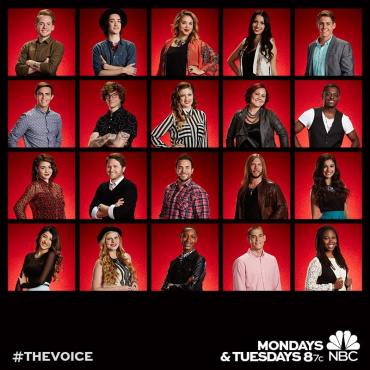 20 became 12 as "The Voice: Season Seven" revealed America's votes. (Photos property of NBC)