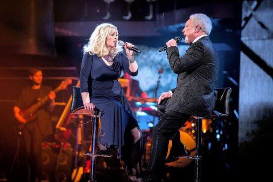 Sally Barker & Sir Tom Jones' duet of "Walking In Memphis" was one of the highlights of "The Voice UK: Season Three." (Photo property of BBC)