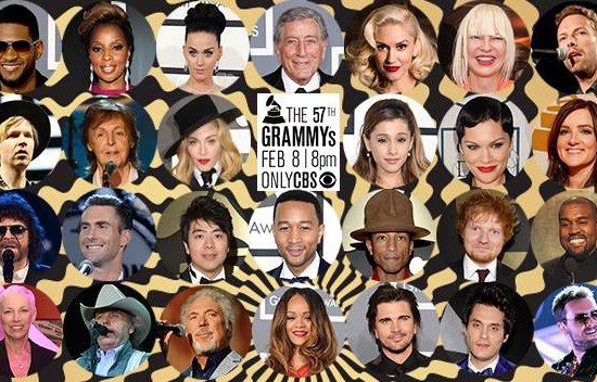 The Grammy 2015 performers