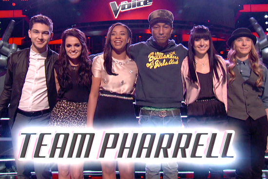 Team Pharrell The Voice Season Eight