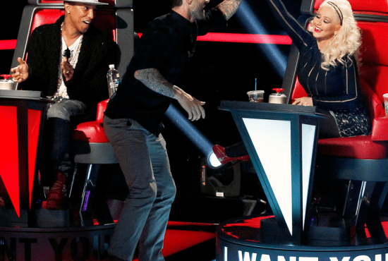 Pharrell and Xitna The Voice