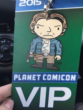 Planet Comicon VIP 2015 pass