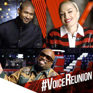 Usher CeeLo Gwen Voice Reunion