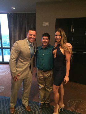 Jacob with WBFF Pros Micah & Diana Lacerte