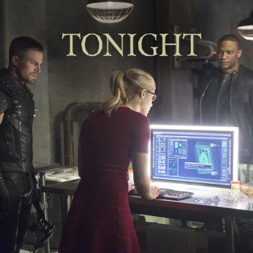 The Original Team Arrow reunited on "Arrow" to take down Double Down. (Photo property of Bonanza Productions, Berlanti Productions, DC Entertainment & Warner Bros. Television) 
