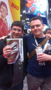 One of my favorite comic book writers of the 2010s,  Scott Snyder, will be highlighted at the New York Comic Con. (Photo property of Jacob Elyachar)  